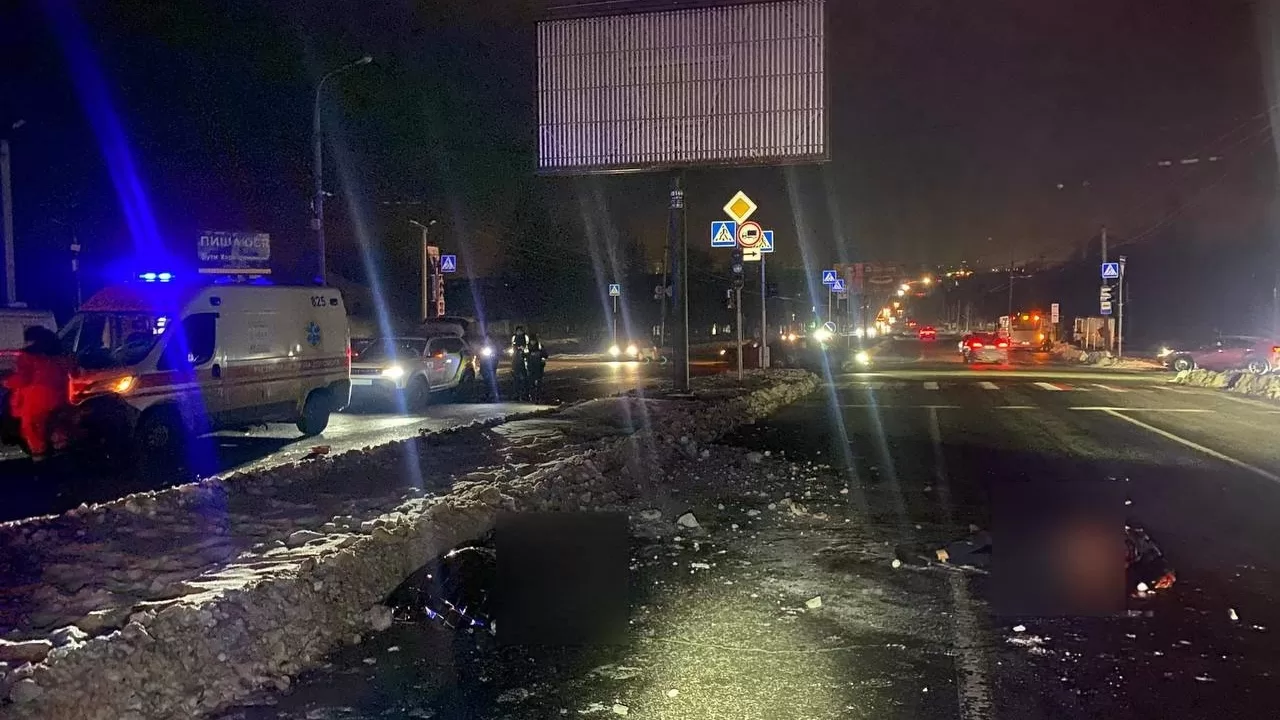 Место смертельного ДТП в Харькове / Фото: monitor 1654