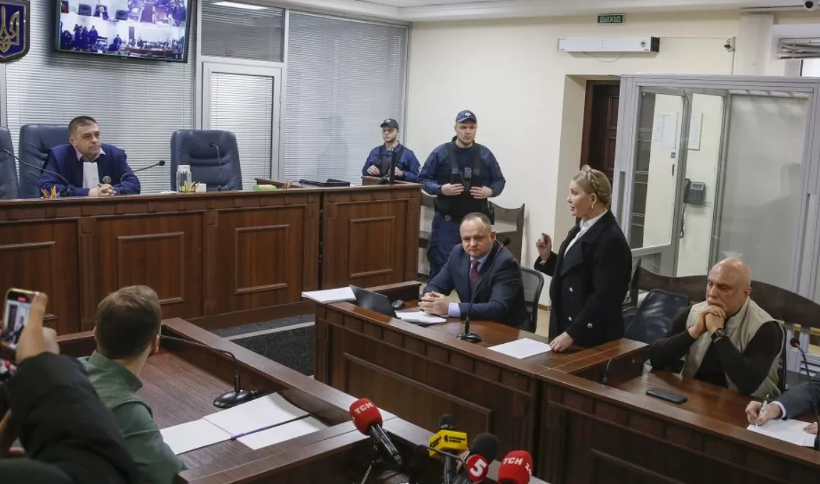 Юлия Тимошенко в суде / Фото: ВО "Батькивщина"