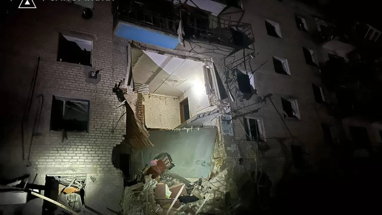 Поврежденный КАБом дом в Комышевахе 22 января / Фото: МВД