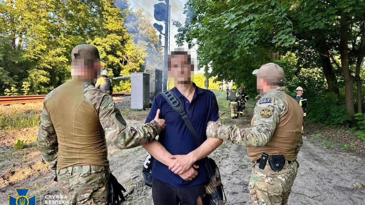 За підпали на Харківщині агент РФ отримав 17 років тюрми / Фото: СБУ
