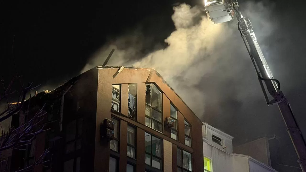 Пожежа в будинку на Київщині / Фото: МВС