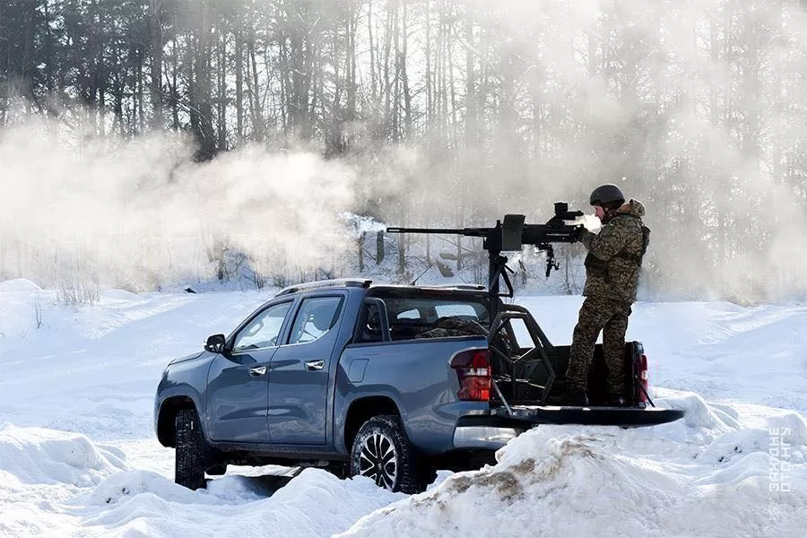 Мобильная огневая группа / Фото: НГУ