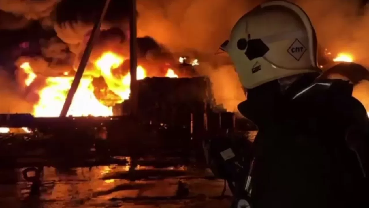 Пожар на нефтебазе / Фото иллюстративное: Кадр из видео МЧС России