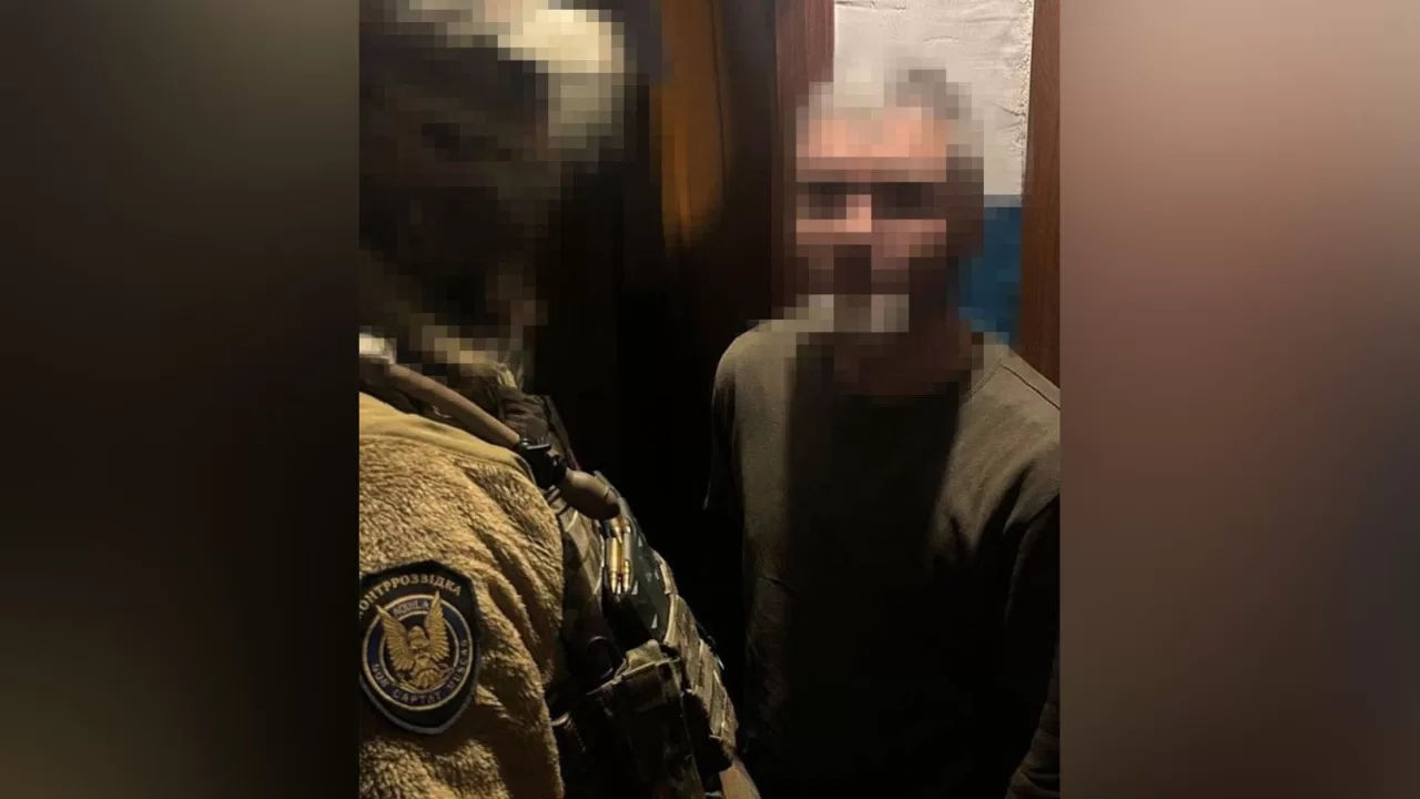 Затримання агента ФСБ у Миколаєві / Фото СБУ