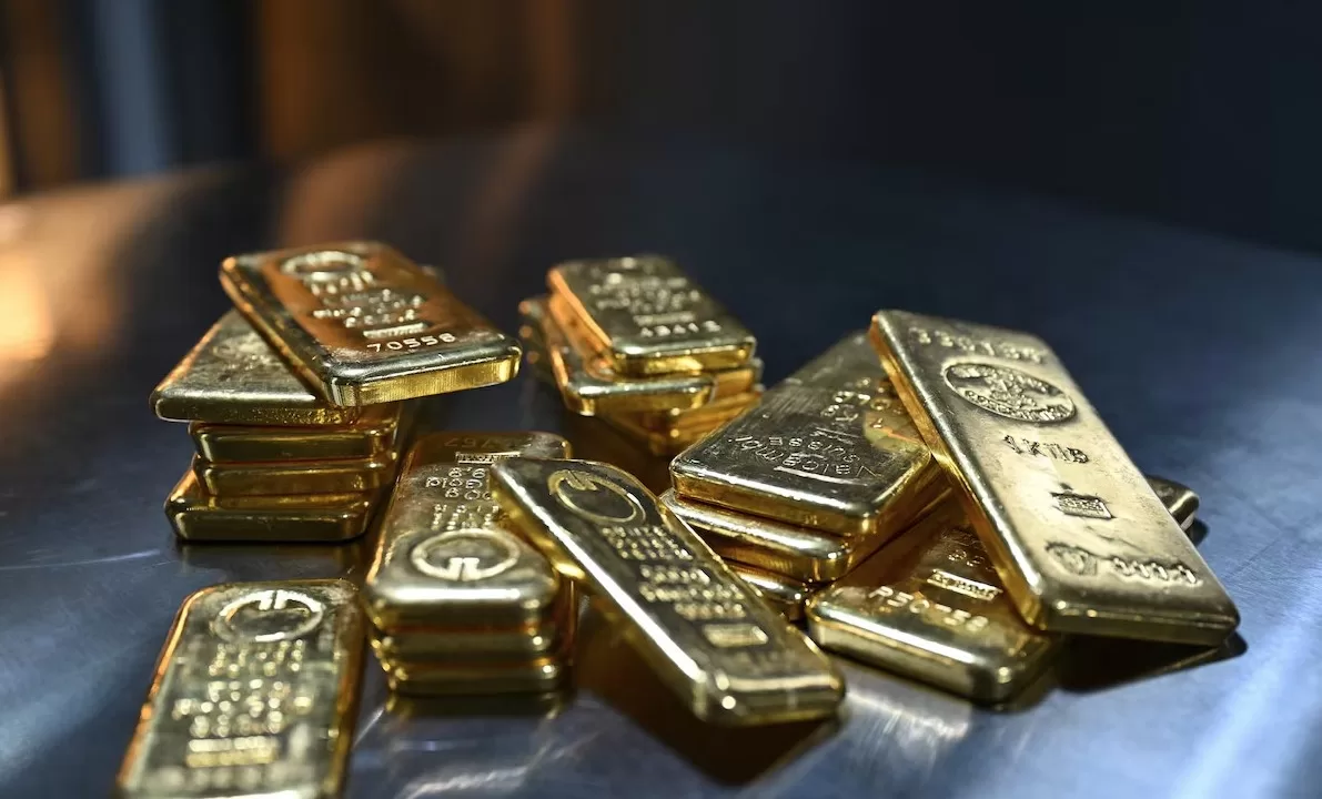 Золотые слитки разной стоимости хранятся в сейфовой комнате в Мюнхене, Германия, 28 января 2026 года / Фото: REUTERS