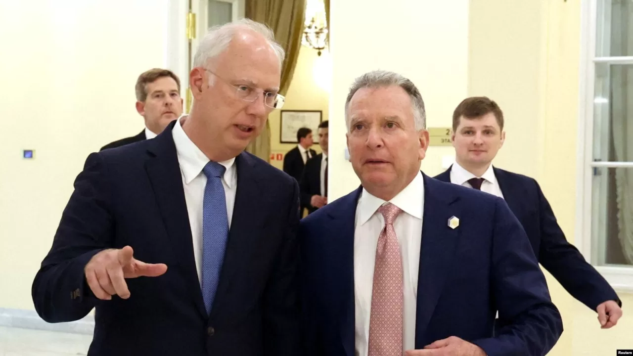 Кирило Дмитрієв і Стів Віткофф / Фото: Reuters