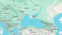 Earthquake from the Sea of Azov / Screenshot