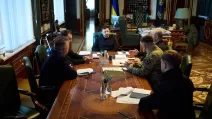 Владимир Зеленский провел совещание с переговорной командой / Фото: t.me/V_Zelenskiy_official