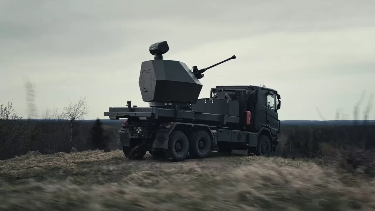 Tridon air defense system / Screenshot