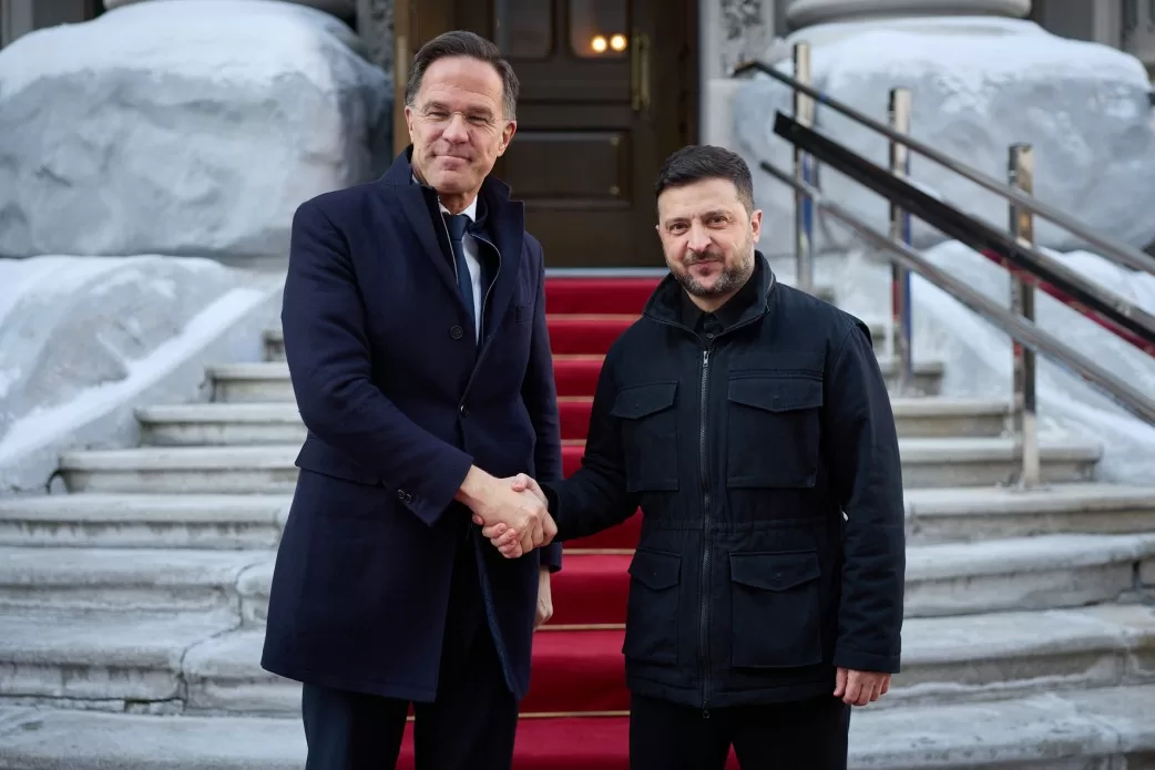 Марк Рютте та Володимир Зеленський / Фото: president.gov.ua