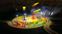 Opening of the 2026 Olympics / Screenshot