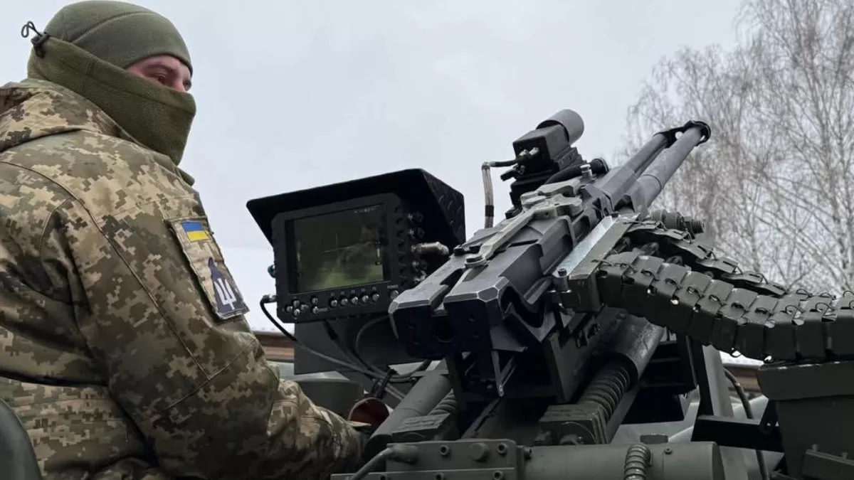 Огневая установка для МОГ на базе авиационной пушки ГШ-30-2 / Фото x.com/Mariner29822134