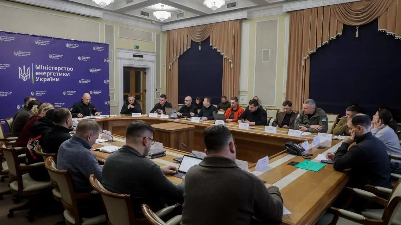 Штаб щодо ліквідації наслідків надзвичайної ситуації в енергетиці / Фото: t.me/Denys_Smyhal