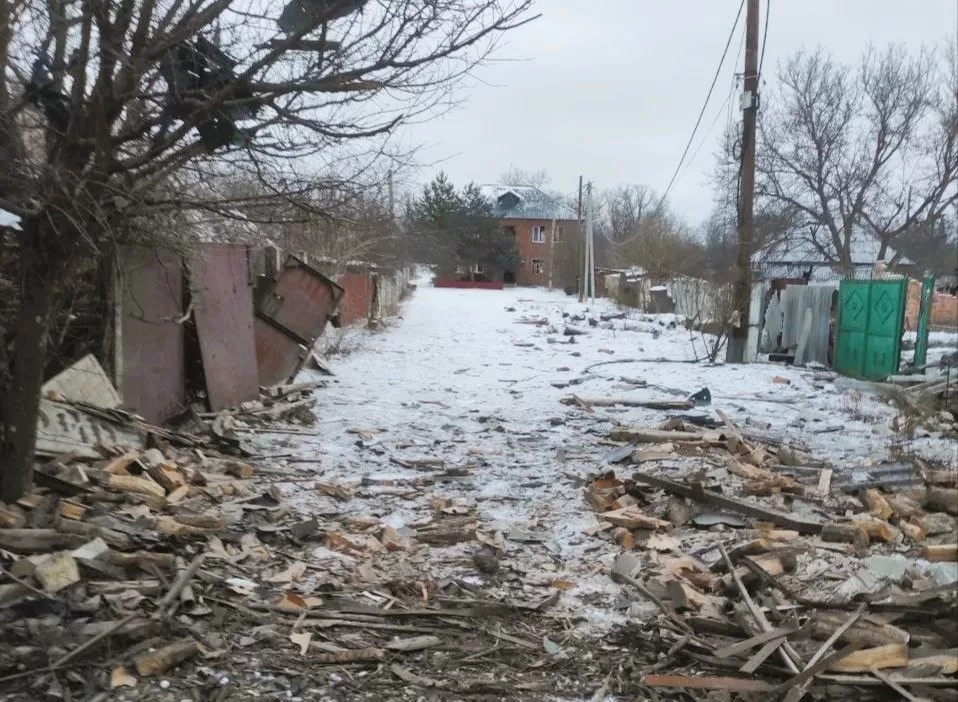 Последствия удара КАБами по с. Цуповка / Фото: Вячеслав Задоренко