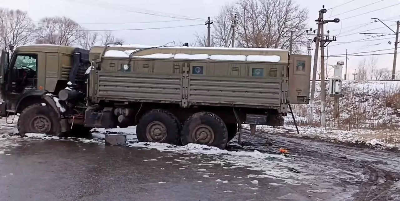 Трофейный российский бронированный грузовик КамАЗ / Фото: t.me/lost_warinua