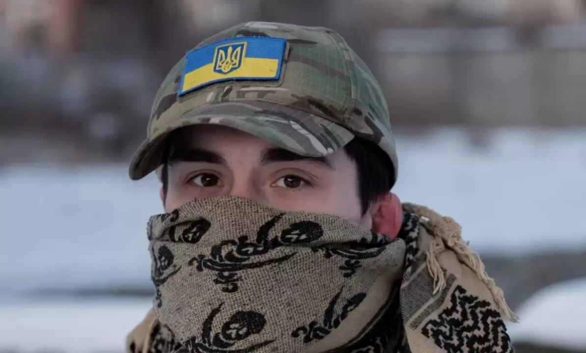 Позивний "Коннор", американський боєць, який служив у розвідувальному підрозділі Міжнародного легіону в Харкові / Фото: LE MONDE