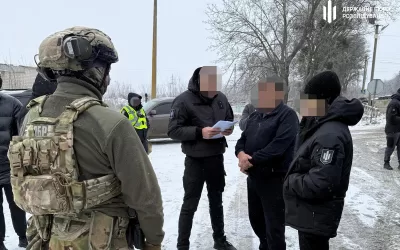Затриманя учасника схеми для ухилянтів / Фото: ДБР
