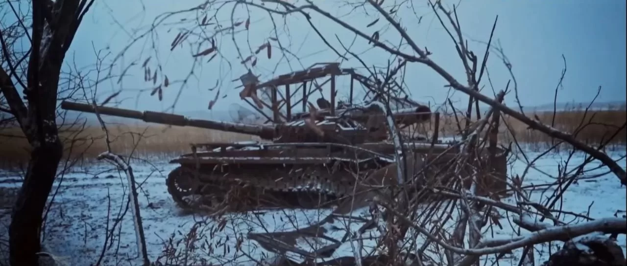 Знищений російський танк Т-80БВ / Фото: https://t.me/lost_warinua