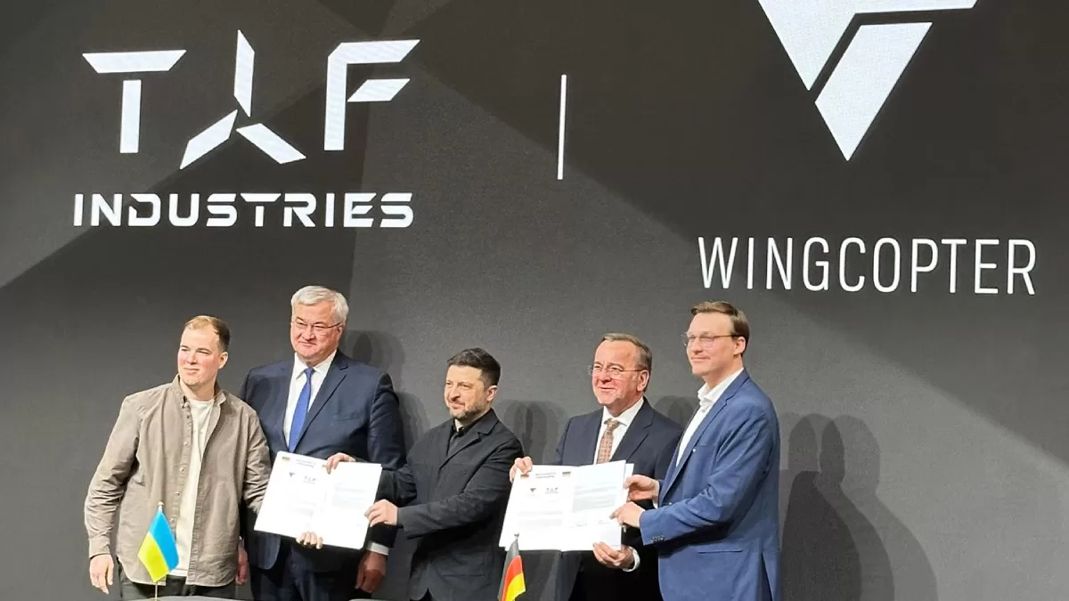 TAF Industries и Wingcopter (Германия) договорились о создании в Германии совместного предприятия для производства БПЛА / Фото wingcopter.com