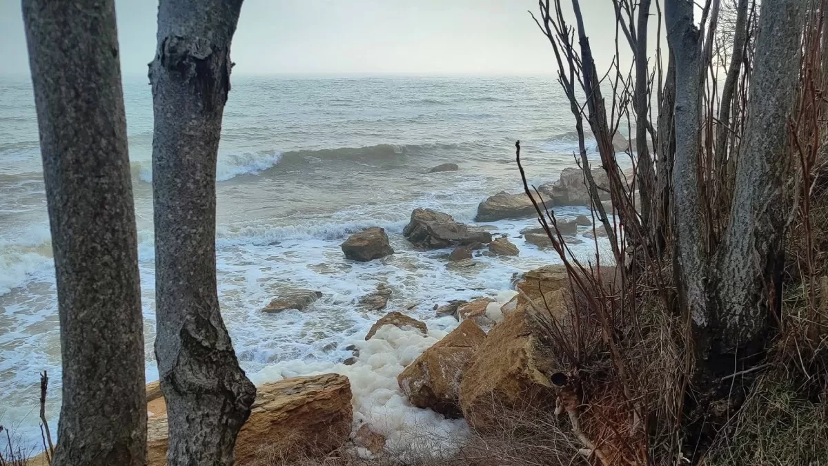 Шторм на Фонтанці. Одеса / Фото з Facebook Mila Harbar