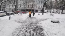 Уборка снега в Киеве / Фото: КГГА