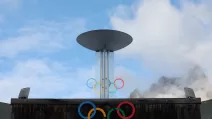 Olympic brazier of the 2026 Winter Olympics / Photo: Reuters