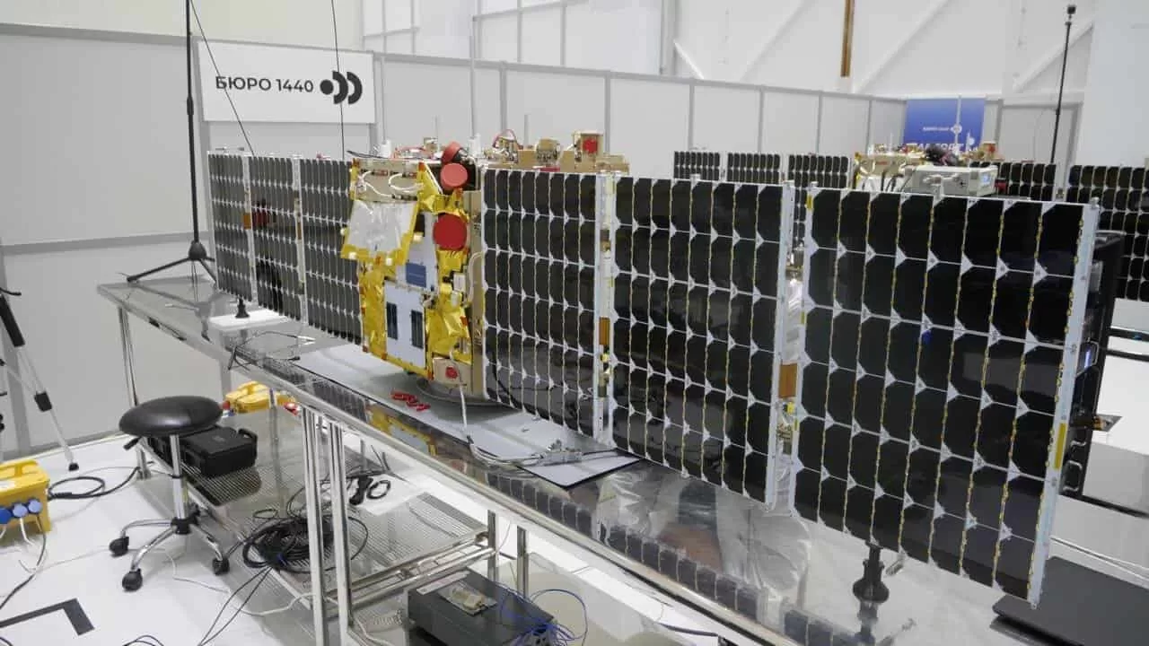 Спутник российской группировки «Рассвет» / Фото из открытых источников