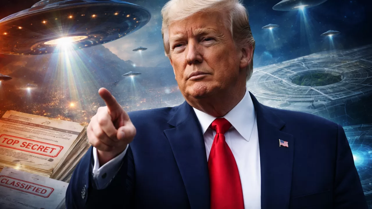 Трамп наказав розпочати процес публікації матеріалів про UFO і UAP / Колаж: Головне в Україні