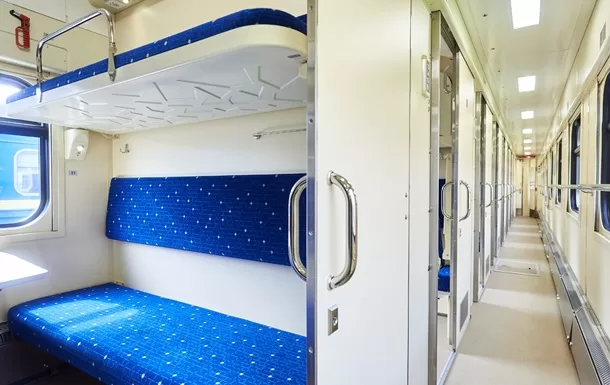 Купейный вагон / Фото: Укрзализныця