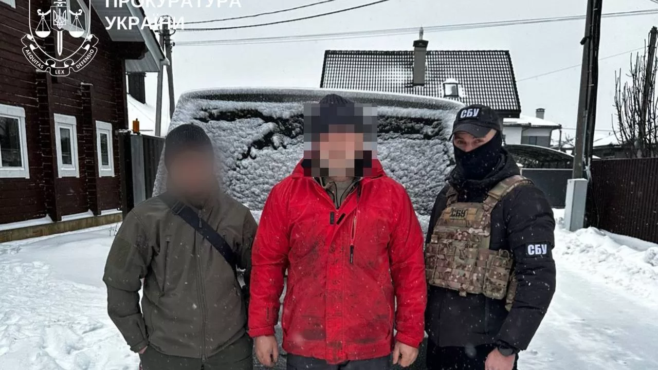 Задержанный агент РФ / Фото: Киевская областная прокуратура