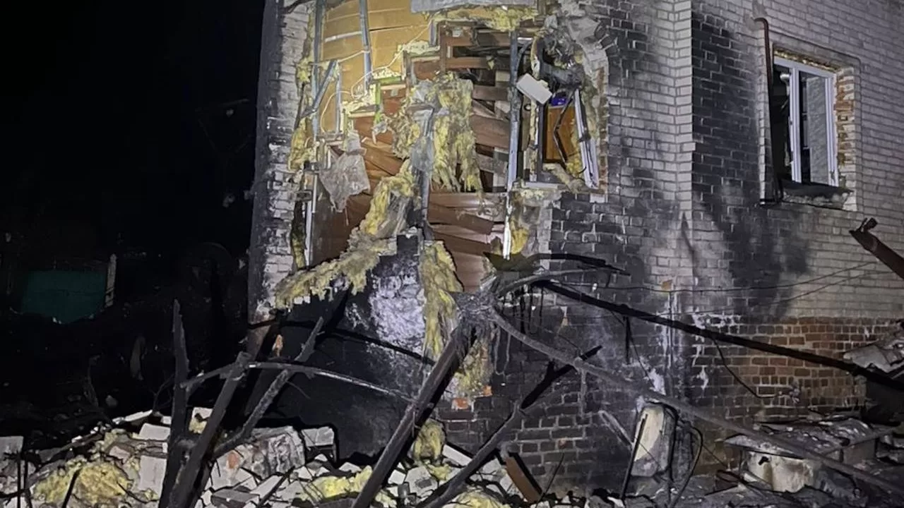 Уночі ворог атакував Сумську громаду керованою авіабомбою / Фото Сумська ОВА