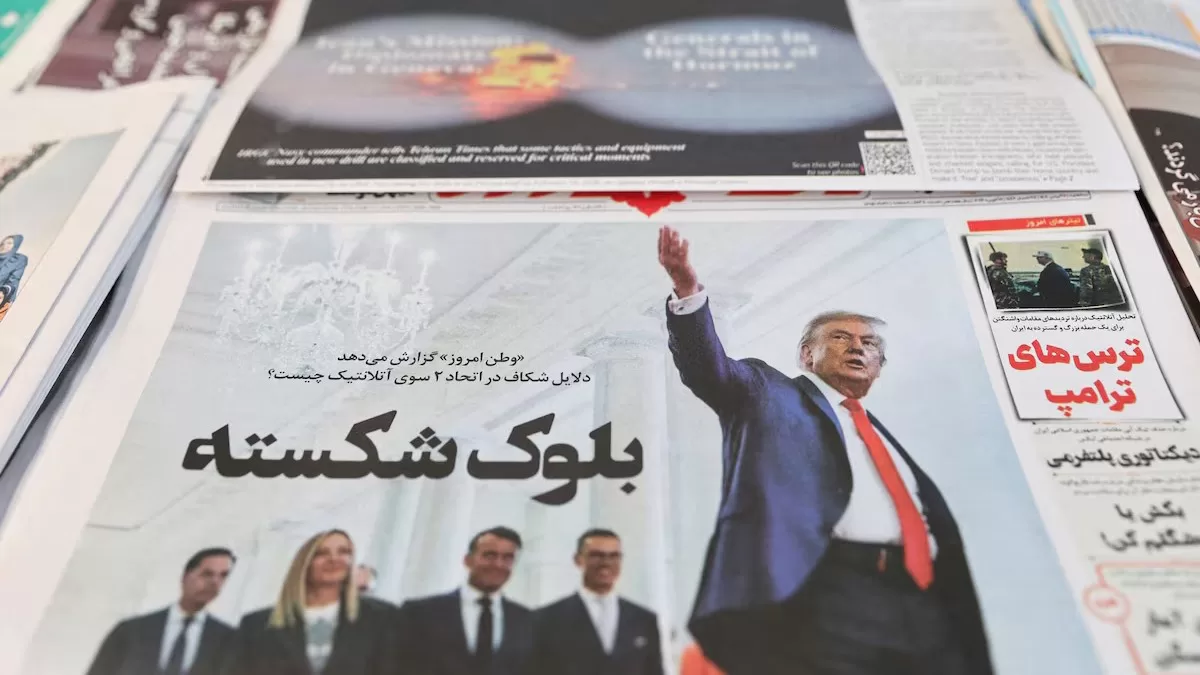Іранська газета, Тегеран, Іран, 17 лютого 2026 року / Фото Reuters