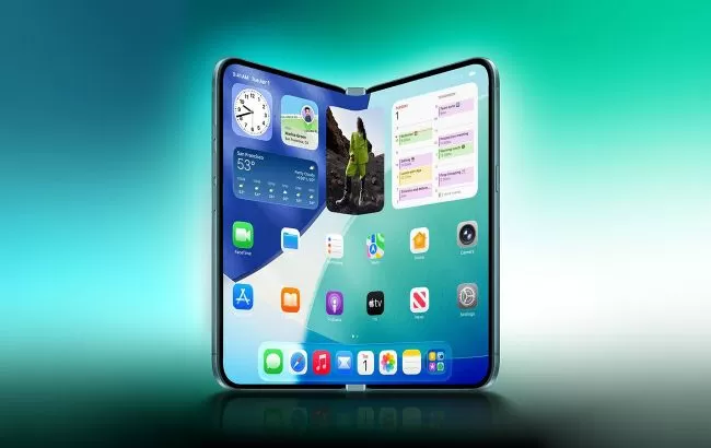 Ймовірний вигляд iPhone Fold / Фото: MacRumors