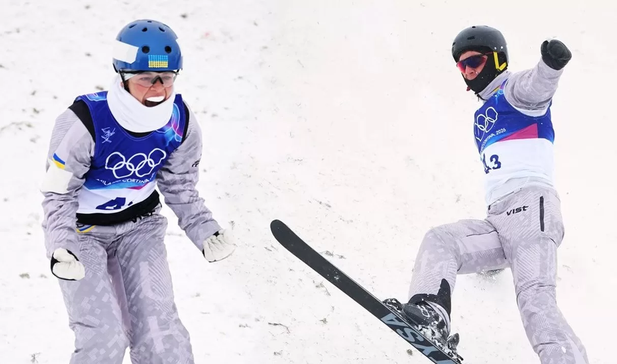 Фристайлисты Ангелина Брикина и Дмитрий Котовский / Коллаж: Главное в Украине/Reuters