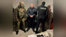 Затримання учасника банди екссмотрящих Київського СІЗО / Фото: Нацполіція