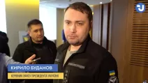 Керівник Офісу президента Кирило Буданов відповідає на питання журналістів. 23 лютого 2026 / Скріншот відео
