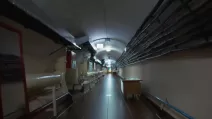 The corridor of the bunker on Bankova Street / Screenshot