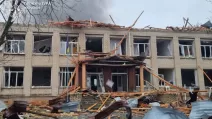 Damaged building in Dnipropetrovsk region / Photo: Dnipropetrovsk regional prosecutor's office