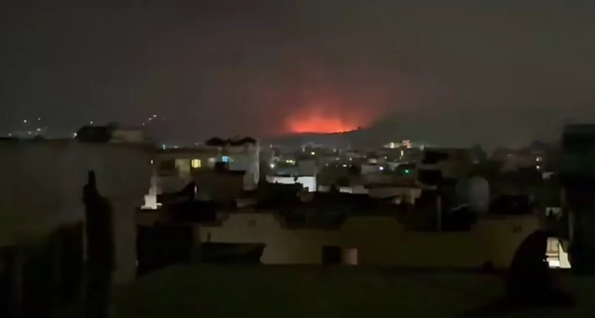 Воздушные силы Пакистана нанесли удары по объектам Талибана в Кабуле / Скриншот