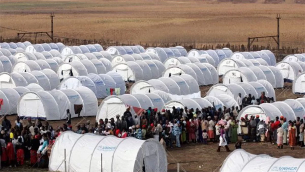 Лагерь для беженцев в Германии / Фото dpa