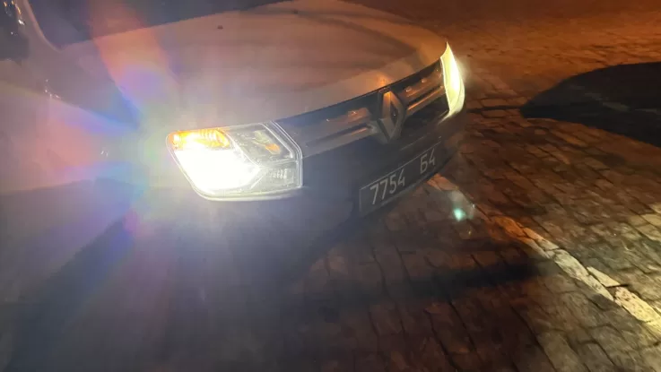 Номерний знак автомобіля, якй опублікував нардеп / Фото t.me/kaptielov