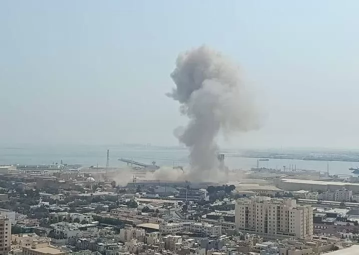 Взрыв в Бахрейне / Фото из соцсетей