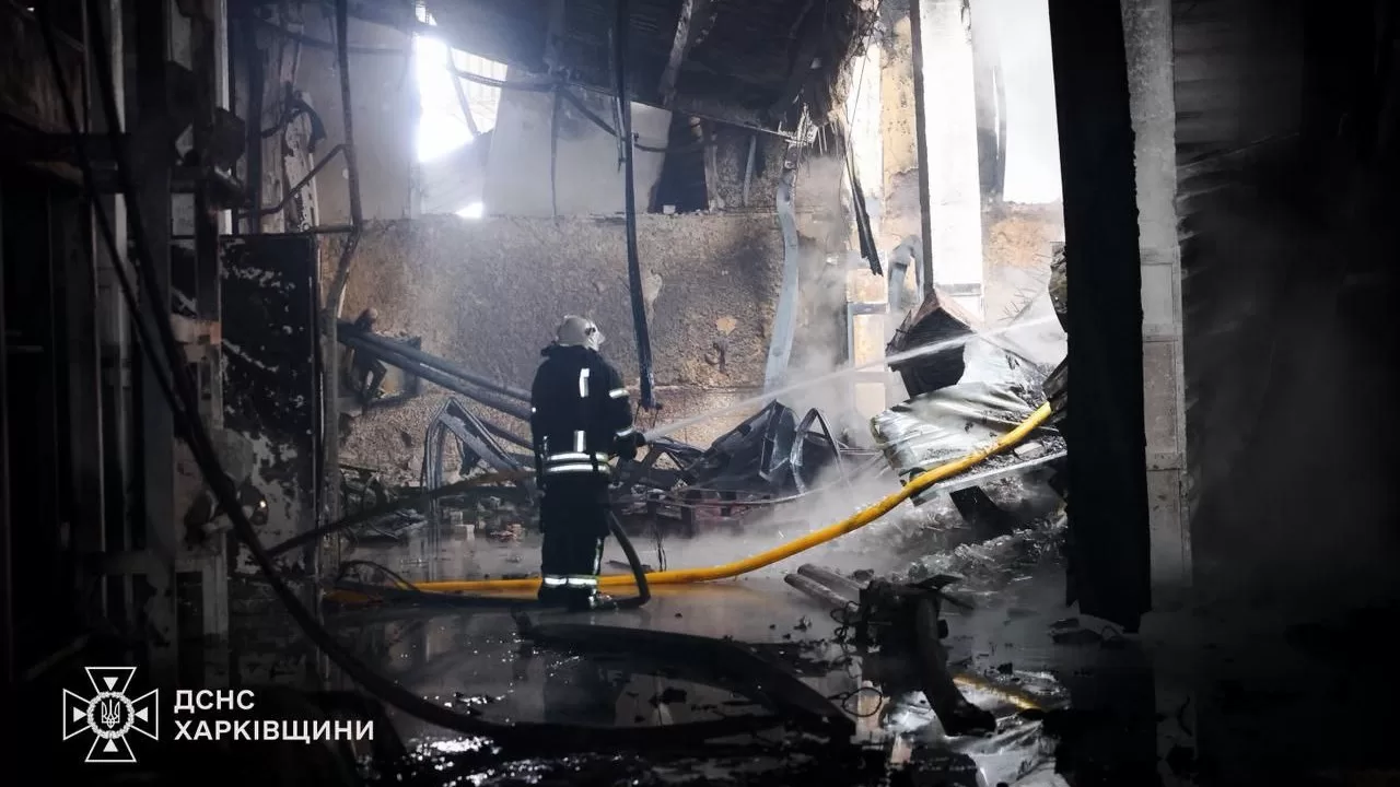 Последствия российской атаки БПЛА по территории Малиновской общины Чугуевского района. 20 февраля 2026 / Фото ГСЧС