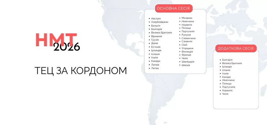 НМТ-2026 проведут в 30 странах мира / Фото: Украинский центр оценивания качества образования