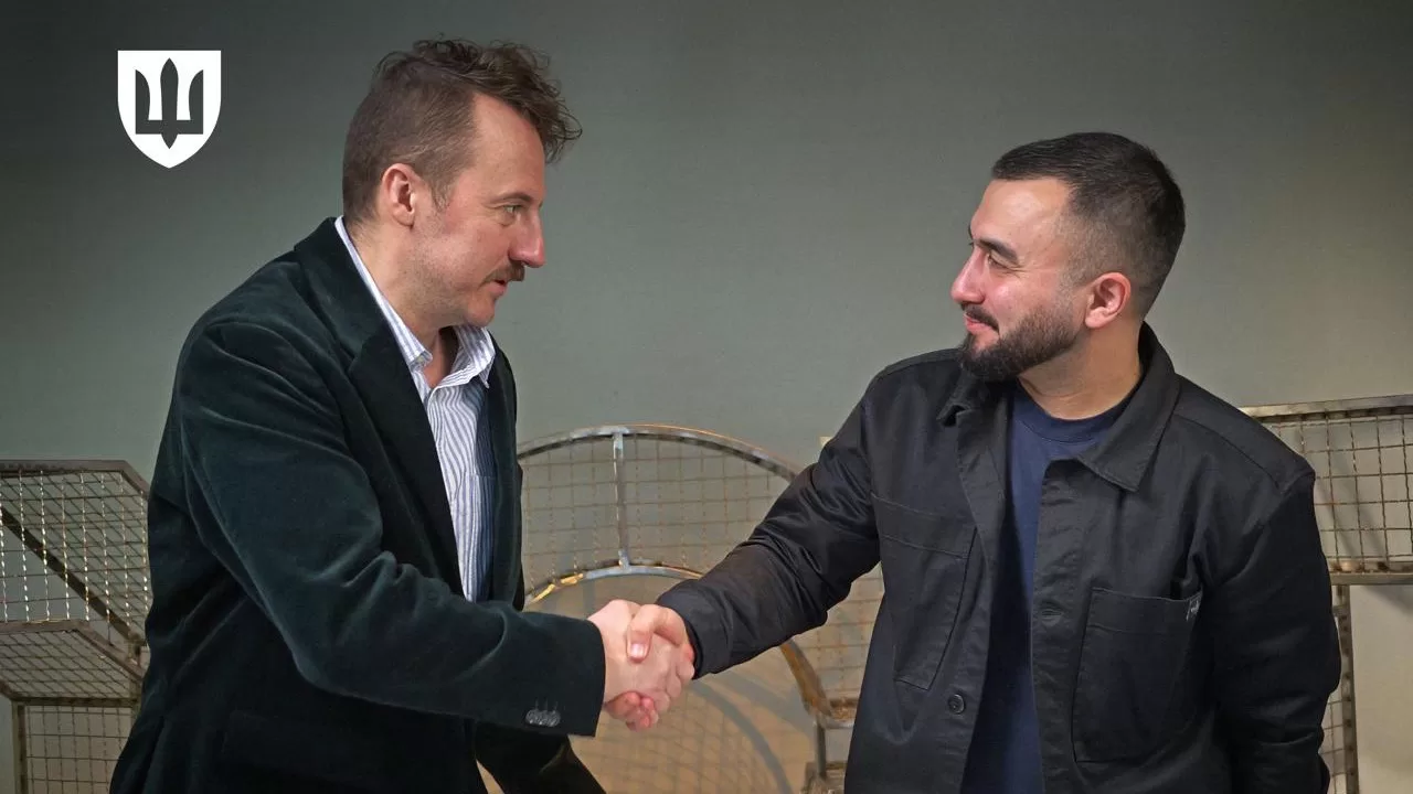 Євген Клопотенко (зліва) / Фото Міноборони