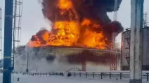 Пожежа на об'єкті трубопроводу "Дружба" / Фото: The Financial Times
