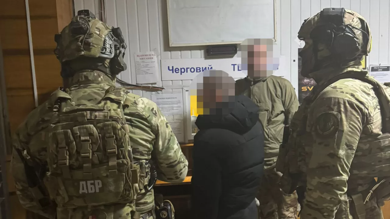 Затримання військового ТЦК / Фото: ДБР