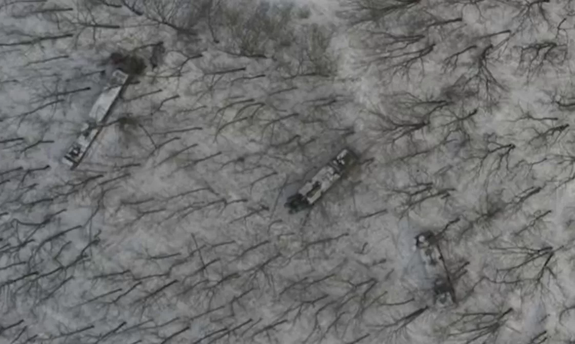 Розташування ЗРК дальньої дії С-400 “Тріумф” / Скриншот