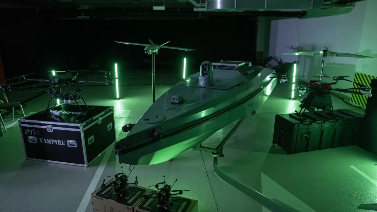 Найбільш відомі технології UFORCE включають морські дрони MAGURA / Фото Bloomberg