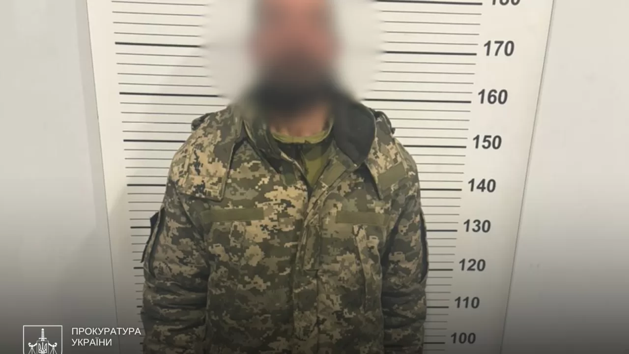 Засуджений за державну зраду військовий / Фото: Спеціалізована прокуратура у сфері оборони Західного регіону